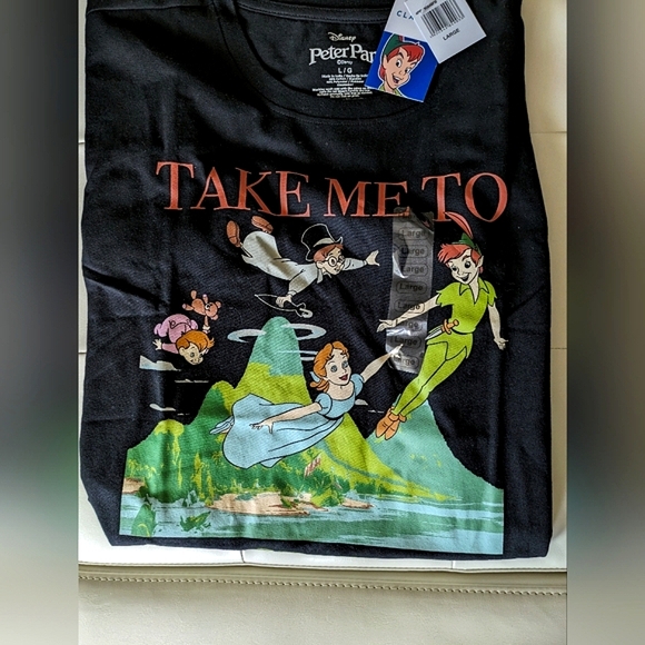 NWT Disney Peter Pan T Shirt - Picture 6 of 9